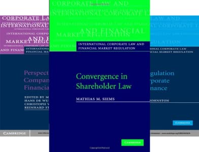 International Corporate Law and Financial Market Regulation (20 books)